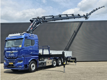 Kravas auto ar manipulatoru MAN TGX 35.580