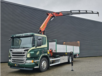 Kravas auto ar manipulatoru SCANIA P 320