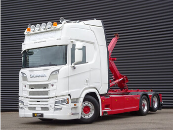 Pacēlājs ar āķi Scania R650 V8 6x2 / HOOKLIFT / RETARDER / FULL AIR SUSPENSION: foto 1