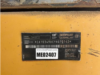 Kāpurķēžu ekskavators CAT 349D2 L: foto 5