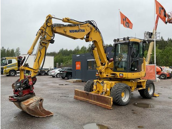 Riteņu ekskavators KOMATSU PW118