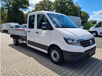 Automašīna ar kravas platformu, Kravas-pasažieru furgons Volkswagen Crafter 35 Doka lang RWD AHK - 3.5to KLIMA TEMPO: foto 4