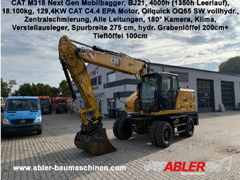 Ekskavators CATERPILLAR M318