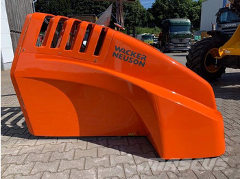 Motora pārsegs - Celtniecības tehnika Hamm H13 H16 Motorhaube: foto 4