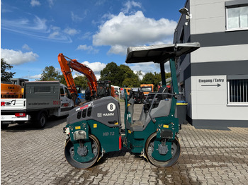 Ceļu veltnis Hamm HD12 VV Tandemwalze mit Dach: foto 2