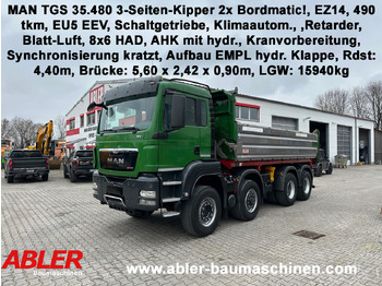Kravas automašīna pašizgāzējs MAN TGS 35.480