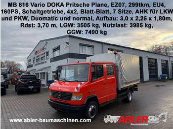 Kravas automašīna ar tentu MERCEDES-BENZ Vario 816