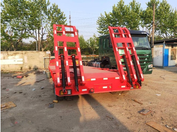 Piekabe zema profila platforma pārvadāšana smagās tehnikas KUNBO LKB9400TDP: foto 4