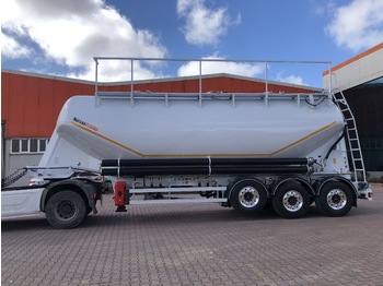 Jaunā Silosa puspiekabe pārvadāšana skābbarība NURSAN Aluminium W Type Silo: foto 4