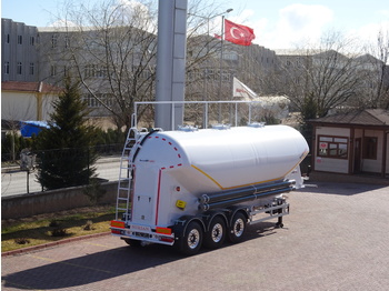 Jaunā Silosa puspiekabe pārvadāšana skābbarība NURSAN Aluminium W Type Silo: foto 3