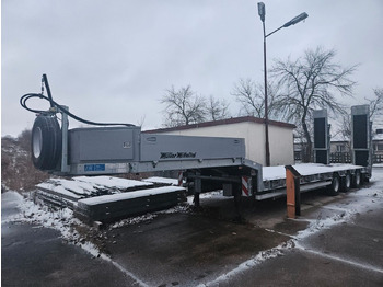 Puspiekabe zema profila platforma MÜLLER MITTELTAL