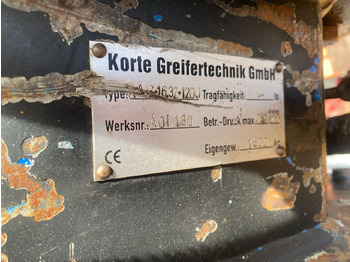 Greiferi Korte / Model KAB 16.32.1200: foto 2