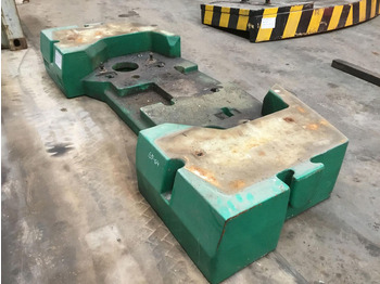 Pretsvars - Celtniecības tehnika Faun ATF 65-G4 counterweight 3,1 ton: foto 3