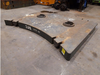 Pretsvars - Celtniecības tehnika Grove GMK 5220 10 ton counterweight 10,0 ton: foto 4
