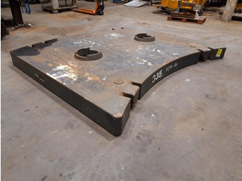 Pretsvars - Celtniecības tehnika Grove GMK 5220 10 ton counterweight 10,0 ton: foto 3