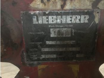 Rezerves daļa - Autoceltnis Liebherr Hookblock 17mm 1 sheave 16t: foto 3