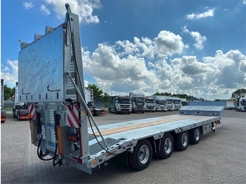 Puspiekabe zema profila platforma HANGLER