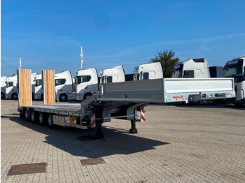 Puspiekabe zema profila platforma Hangler SVS 580 4 akslet galvaniseret: foto 2