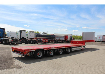 Puspiekabe zema profila platforma HANGLER