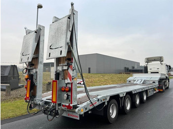 Puspiekabe zema profila platforma HANGLER
