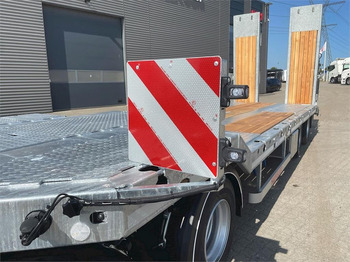 Piekabe zema profila platforma Hangler VTS-H 400 4 akslet - 2 delt ramper: foto 4