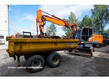 Riteņu ekskavators Hitachi ZX180W-7 HUIPPUVARUSTEET STAGE 5: foto 5