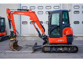 Mini-ekskavators KUBOTA