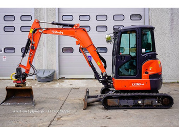 Mini-ekskavators KUBOTA