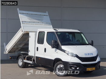 Komercauto pašizgāzējs Iveco Daily 35C14 Kipper met Kist Dubbel Cabine Dubbellucht 3,5t Trekhaak Airco Cruise Euro6 Tipper Benne Kieper 2m3 Airco Trekhaak Cruise c: foto 3