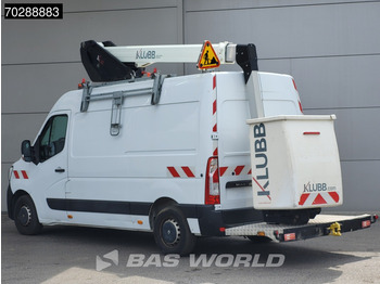 Komercauto Renault Master 145PK Hoogwerker 11m Werkhoogte Trekhaak LED Euro6 Nacelle Arbeitsbühne 1Personen Trekhaak: foto 3