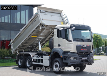 Jaunā Kravas automašīna pašizgāzējs MAN TGS 33.480 TGS 6X6 6x6 3-Way Kipper Big-Axle Euro 6: foto 3