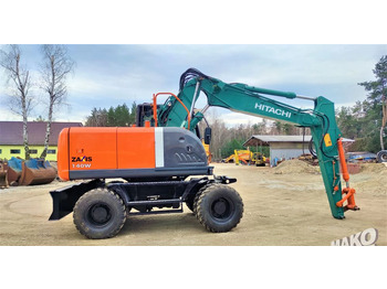 Riteņu ekskavators Hitachi ZX140W-3: foto 5