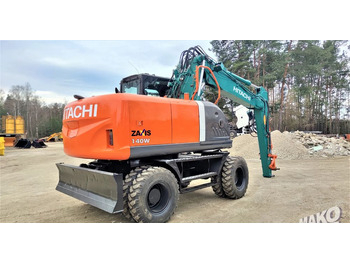 Riteņu ekskavators Hitachi ZX140W-3: foto 4