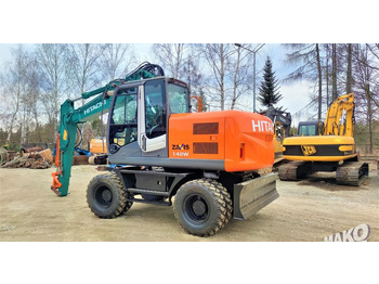Riteņu ekskavators Hitachi ZX140W-3: foto 2