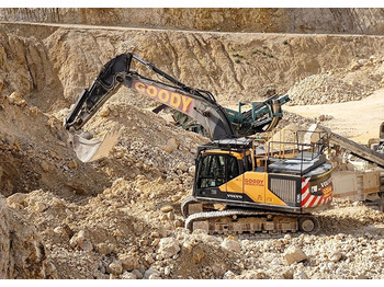Kāpurķēžu ekskavators VOLVO EC250EL