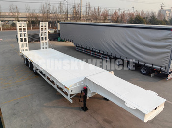 Puspiekabe zema profila platforma SUNSKY