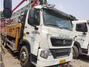 Betona sūknis XCMG Official Used HB52V Schwing 52m Concrete Pump Truck Mounted Boom Concrete Pump Price: foto 3