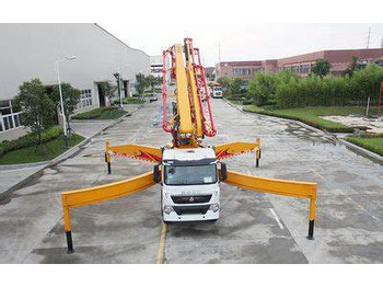 Betona sūknis XCMG Official Used HB52V Schwing 52m Concrete Pump Truck Mounted Boom Concrete Pump Price: foto 2