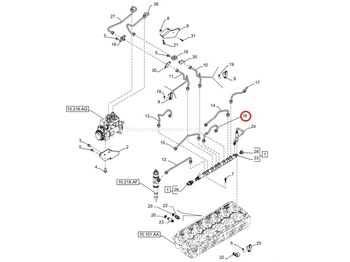 Dzinējs un rezerves daļas IVECO