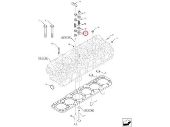 Motora galvas blīve IVECO