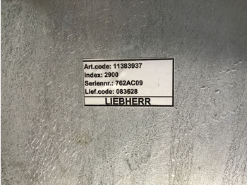 Kabīne un interjers LIEBHERR