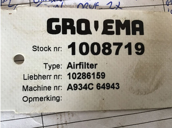 Gaisa filtrs LIEBHERR
