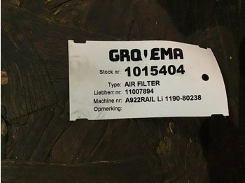 Gaisa filtrs LIEBHERR