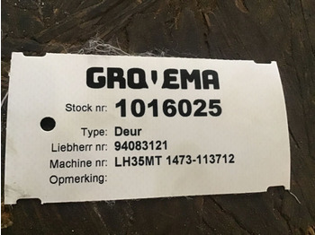 Durvis un rezerves daļas LIEBHERR
