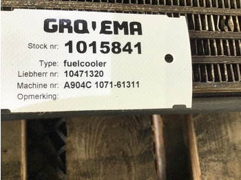 Eļļas dzesētājs LIEBHERR