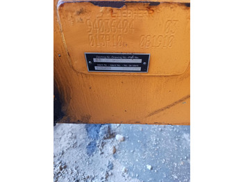 Virsbūve un ārpuse LIEBHERR