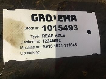 Asis un rezerves daļas LIEBHERR