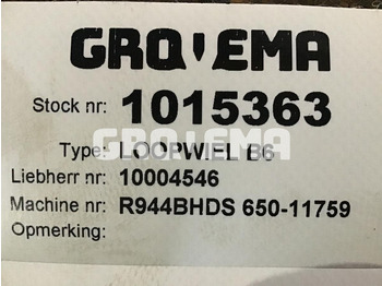 Rezerves daļa LIEBHERR