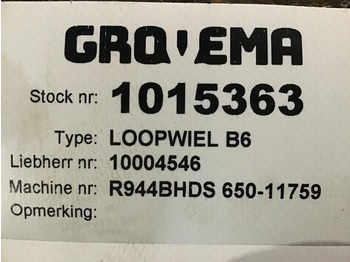 Rezerves daļa LIEBHERR