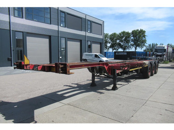 Puspiekabe noņemamā virsbūve/ Konteineru vedējs Renders Container Chassis / Extendable on rear / BPW + drum: foto 3